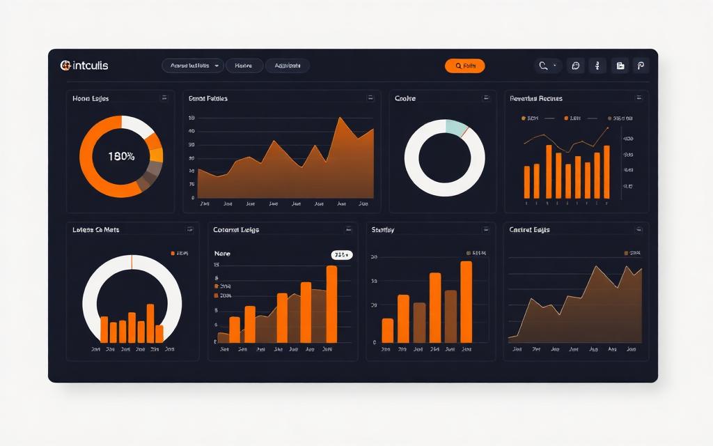 Dashboard de performance de oficina mecânica atendida pela Steel Assessoria